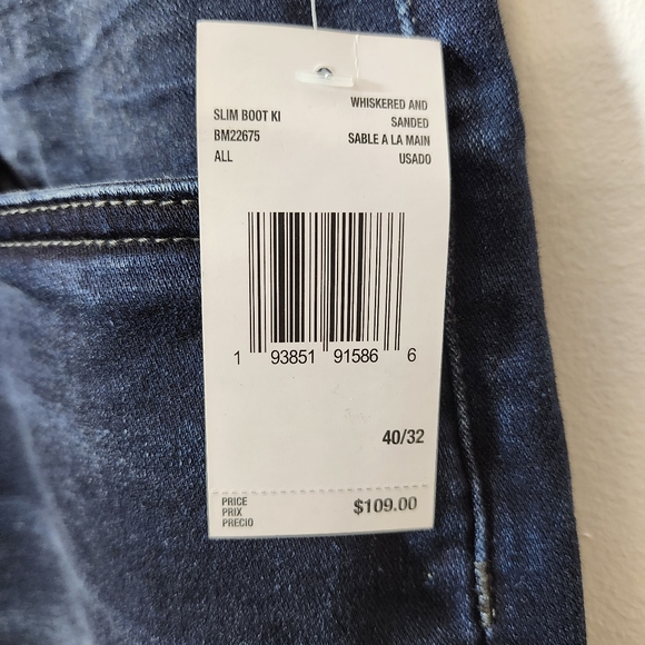 Buffalo David Bitton Mens Slim Boot King Jeans - Picture 5 of 13